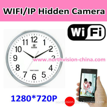 Wholesale Clock WiFi IP Mini Camera for Security
